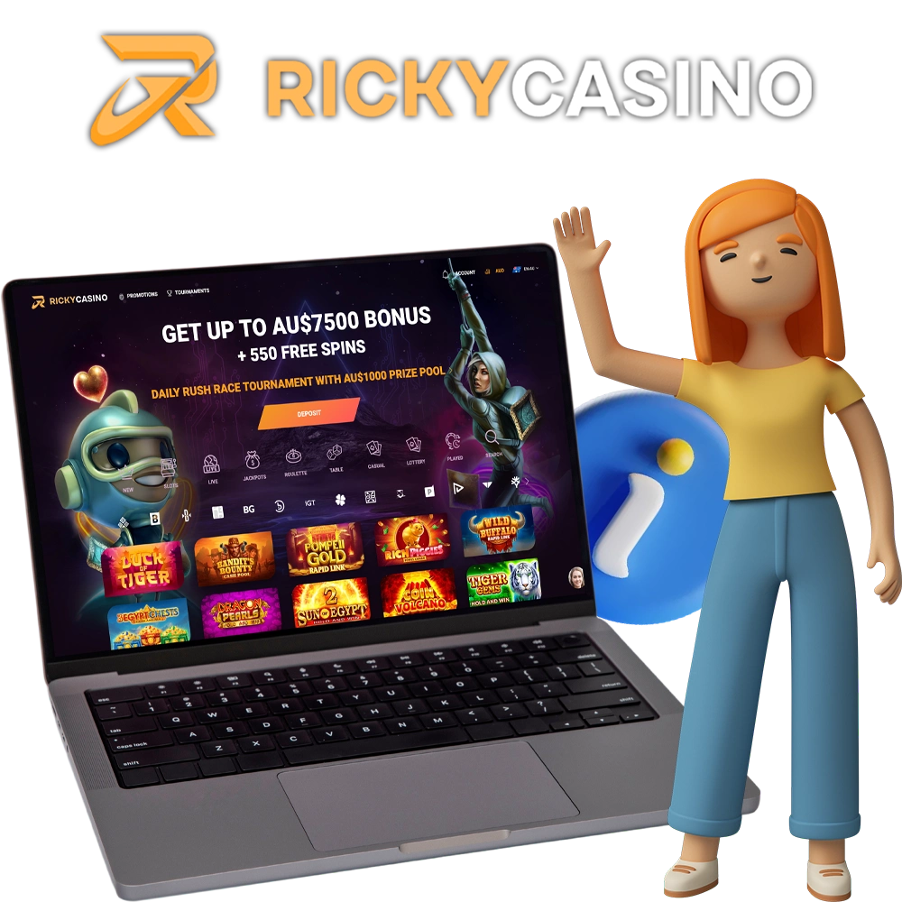 Learn all about Ricky Casino.