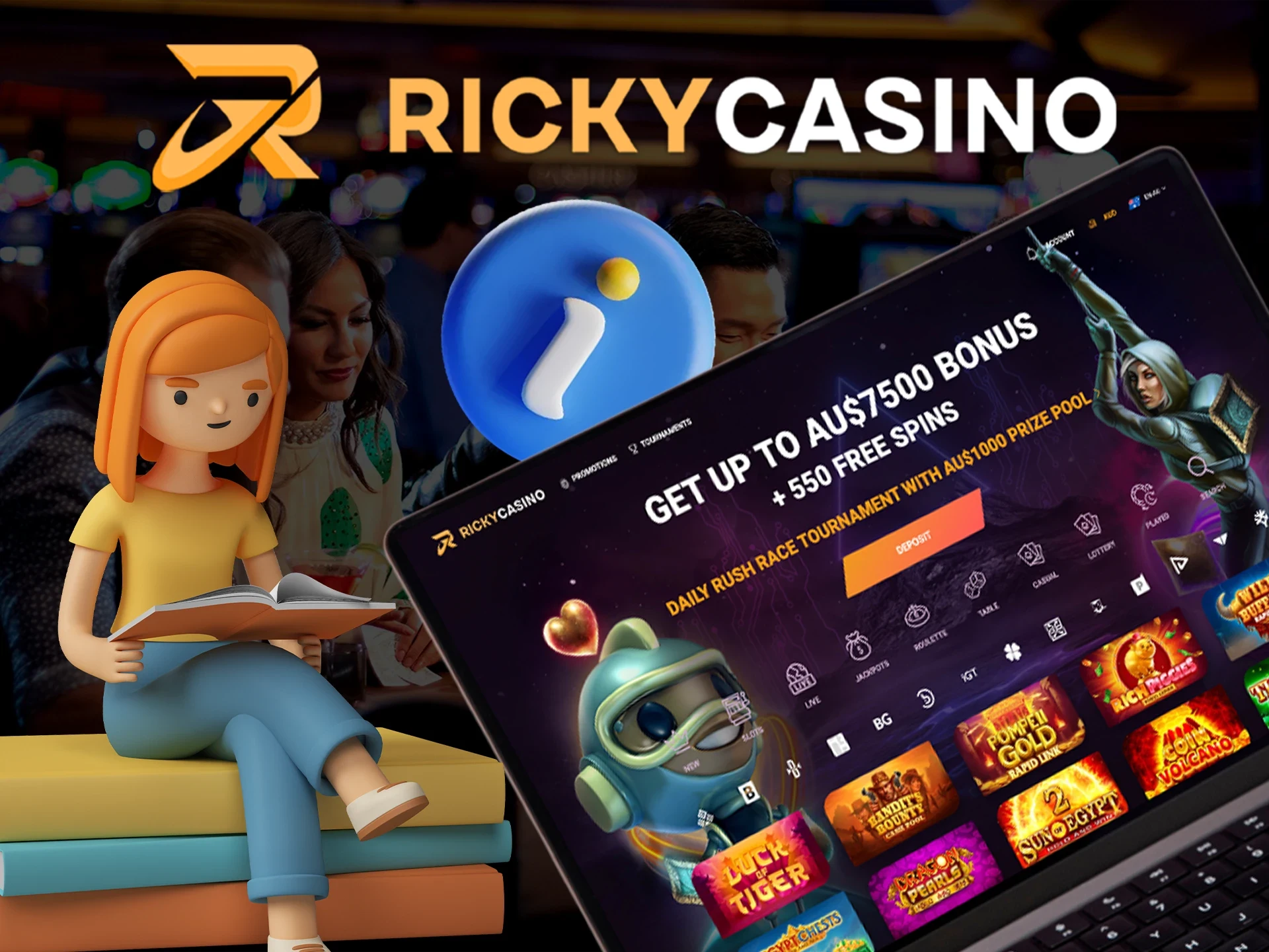 Explore information about Ricky Casino.